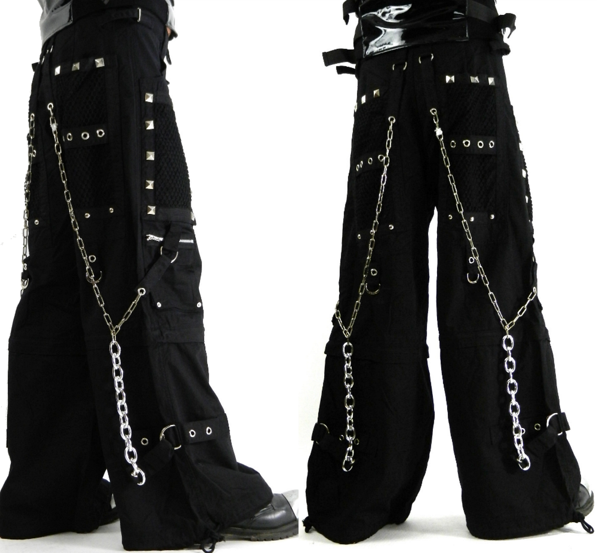 Tripp Baggy Bondage Steampunk Gothic Biker Cyber Emo Skater Rave Pants Af7848m Ebay